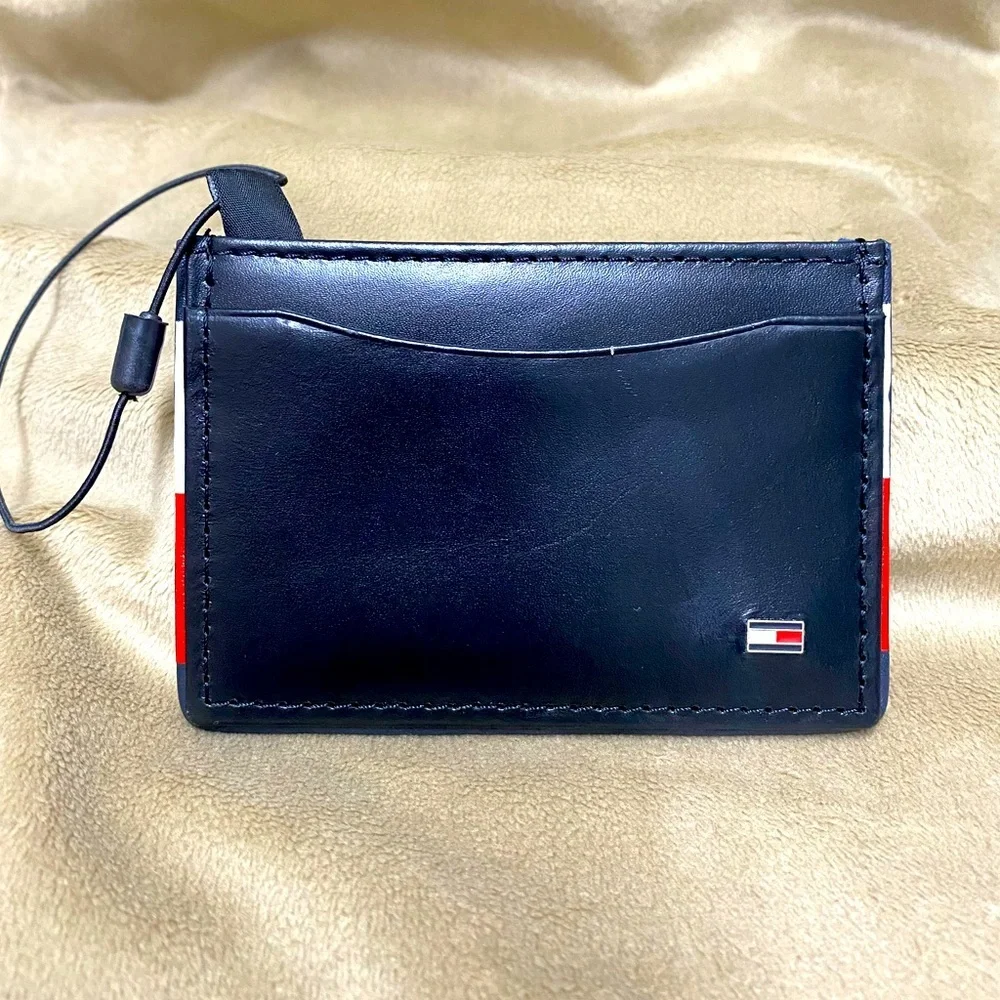 Tommy Hilfiger Leather Card/Wallet NEW